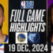 Memphis Grizzlies Full Team Highlights vs Warriors | Dec 19, 2024 Memphis Grizzlies Full Team Highlights vs Warriors | Dec 19, 2024