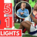HIGHLIGHTS | Arsenal 5-1 Man City | Odegaard, Haaland, Partey, Lewis-Skelly, Havertz, Nwaneri Goals (Video) HIGHLIGHTS | Arsenal 5-1 Man City | Odegaard, Haaland, Partey, Lewis-Skelly, Havertz, Nwaneri Goals (Video)